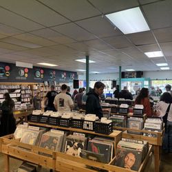 Retroactive Records & Games - Inside the shop.