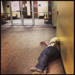 Shelby County Criminal Justice Center - Prospective scavenger hunt item:  courtroom sleepers.
