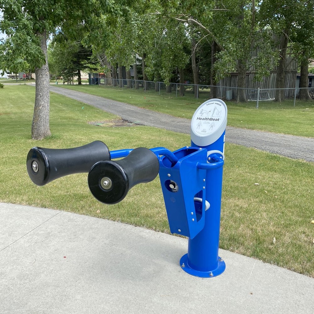 Milwaukee Trail North Park - Squat machine - Playgrounds Near Me - Fargo, North Dakota Milwaukee Trail North Park - Squat machine - Playgrounds Near Me - Fargo, North Dakota