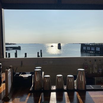 The Shanty - The view from the outside bar - New American Near Me - Cape Charles, Virginia