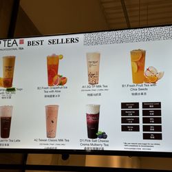 TP Tea - Best sellers list