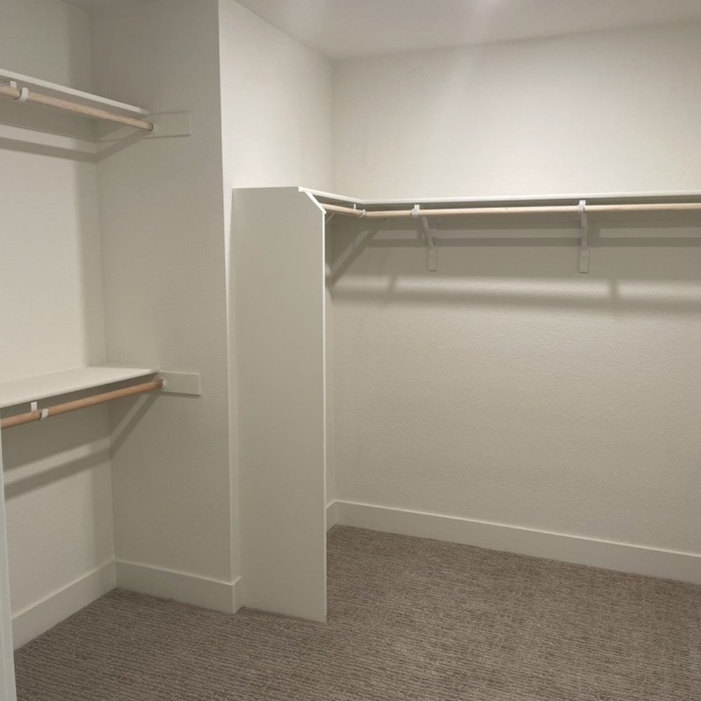 EHR - Walking closet - before pic - Flooring Near Me
