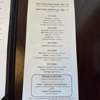 Shiro's - Menu - Sushi Bars Near Me - Seattle, Washington Shiro's - Menu - Sushi Bars Near Me - Seattle, Washington
