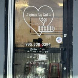 Exterior outside entrance of J'aime Le Café - Luling, Louisiana Exterior outside entrance of J'aime Le Café - Luling, Louisiana