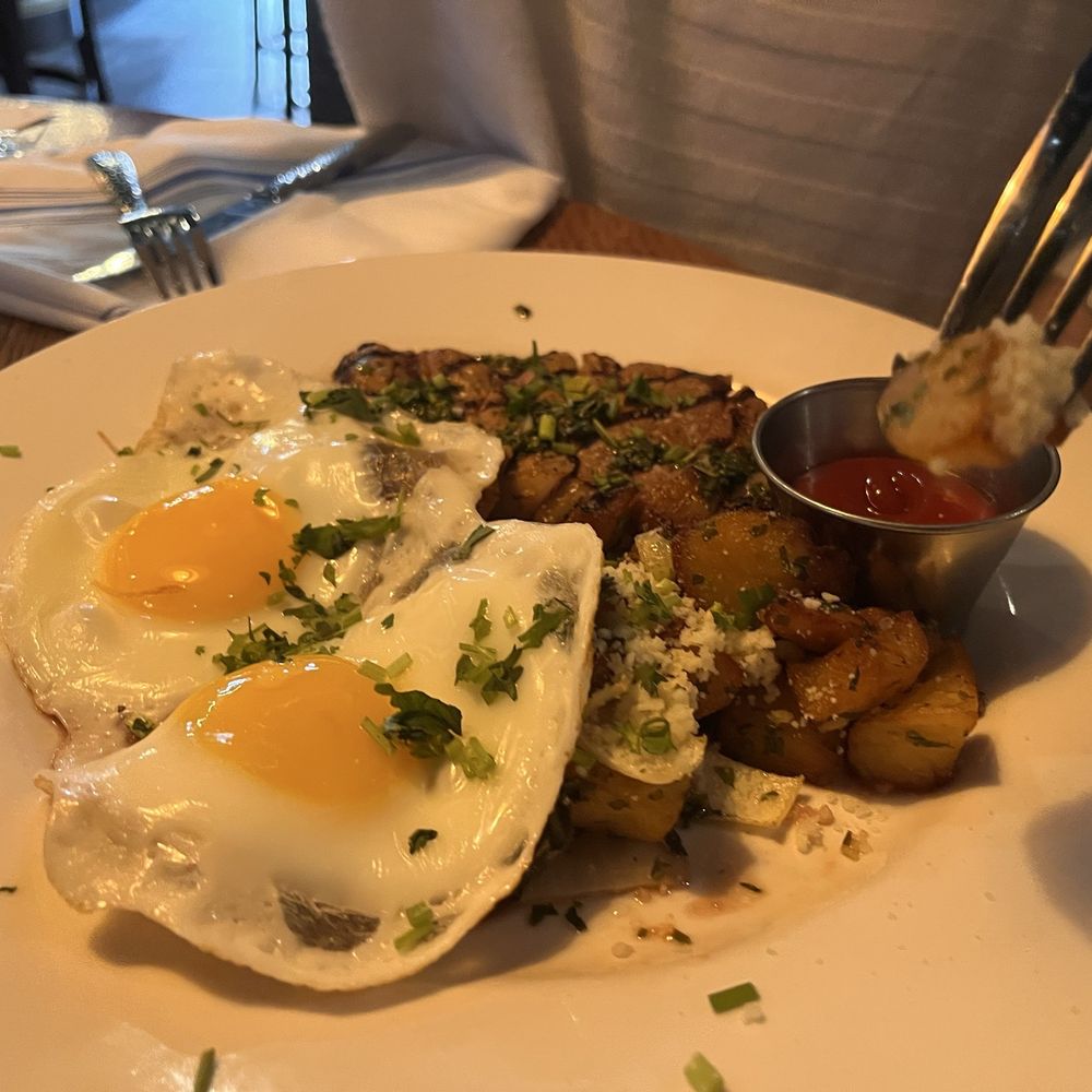 Barrio - New York Strip Steak and eggs - Mexican Near Me - Chicago, Illinois