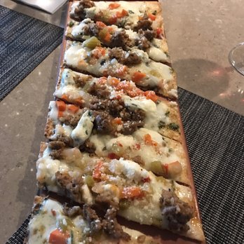 Cooper’s Hawk Winery & Restaurant - Flat read with sausage and ricotta $7(happy hour) - New American Near Me - Ashburn, Virginia Cooper’s Hawk Winery & Restaurant - Flat read with sausage and ricotta $7(happy hour) - New American Near Me - Ashburn, Virginia