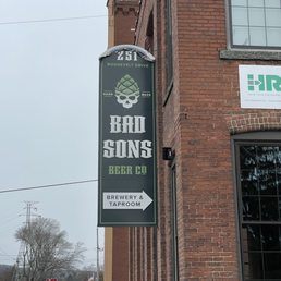Exterior photo of BAD SONS Beer Co - Derby, Connecticut Exterior photo of BAD SONS Beer Co - Derby, Connecticut