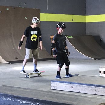 Q Skatepark - Instructor with son (9) - Skate Parks Near Me - Indianapolis, Indiana Q Skatepark - Instructor with son (9) - Skate Parks Near Me - Indianapolis, Indiana