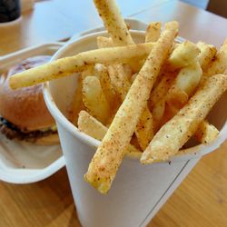 Seasoned fries, because all fries are better with a little kick.