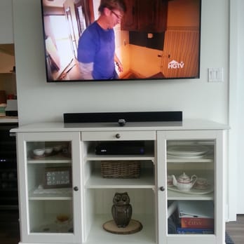 Vancity HD-TV Mounting - The finished product. - Home Theatre Installation Near Me - Burnaby, British Columbia Vancity HD-TV Mounting - The finished product. - Home Theatre Installation Near Me - Burnaby, British Columbia