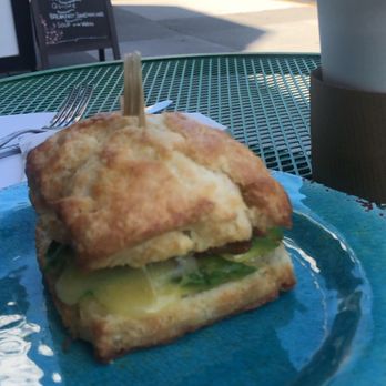 Kahnfections - Biscuit, bacon, white cheddar, avocado, garlic aioli. - Bakeries Near Me - San Francisco, California Kahnfections - Biscuit, bacon, white cheddar, avocado, garlic aioli. - Bakeries Near Me - San Francisco, California