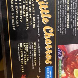 Los Charros D&G Mexican Grill and Bar - Kids menu