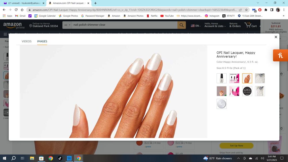 Magnificent Nails & Hair Salon Logo