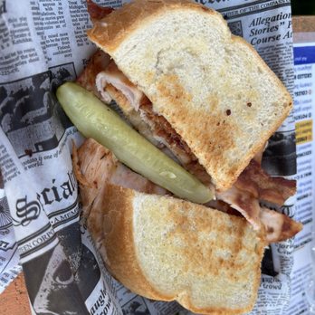 Octopus' Beer Garden - SMOKED TURKEY MELT - Beer Gardens Near Me - Mount Clemens, Michigan