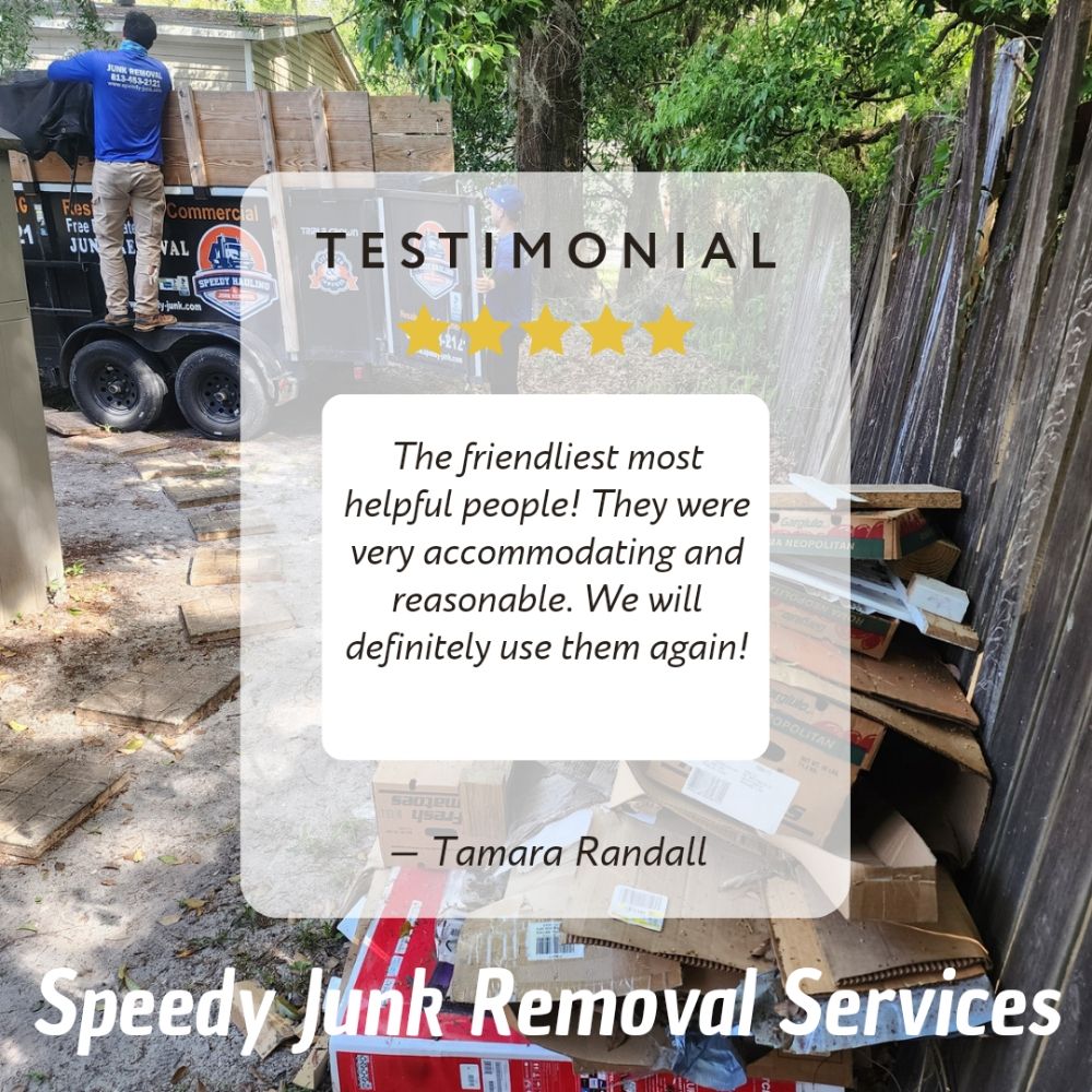 Speedy Hauling & Junk Removal - tree service in Tampa, FL