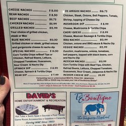 Los Amigos - Los Amigos Menu