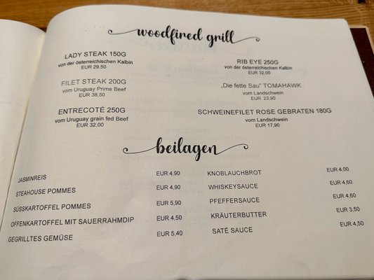 Menu photo 6 Gaspi's Gerlos, 7