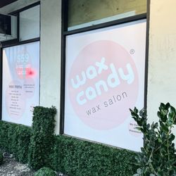 Wax Candy - View of the salon's front entrance.
