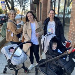 Prenatal Fit - Prenatal Fit Moms outside of studio
