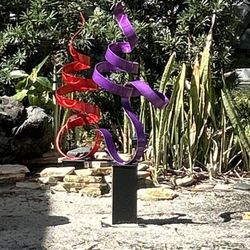 Statements 2000 - Aluminum metal sculpture