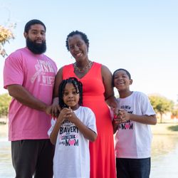 ARCHPOINT Implant Dentistry - Actual Archpoint patient and her family smiling. Changing lives with implants.