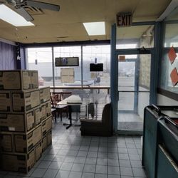 Best Yummy - Dirty floors, windows, counters, they use the front store as storage.
