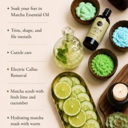 Seasonal pedicure at Luxury Nails Hair Spa