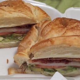 Turkey Bacon Croissant Sandwich