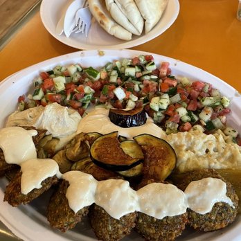 Mana Mana Middle Eastern Restaurant - Falafel large plate - Mediterranean Near Me - Clearwater, Florida Mana Mana Middle Eastern Restaurant - Falafel large plate - Mediterranean Near Me - Clearwater, Florida