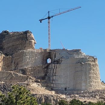 Crazy Horse Memorial - I think I could hear them working on this monument from the parking lot. - Landmarks & Historical Buildings Near Me - Crazy Horse, South Dakota