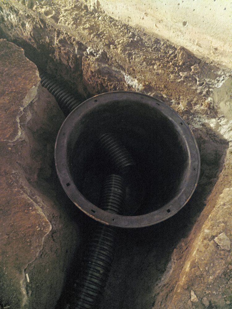 Slide of Interior Basement System