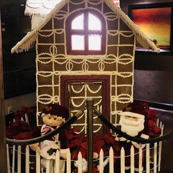 Hotel Corque - Cute gingerbread house in the lobby - Hotels Near Me - Solvang, California Hotel Corque - Cute gingerbread house in the lobby - Hotels Near Me - Solvang, California