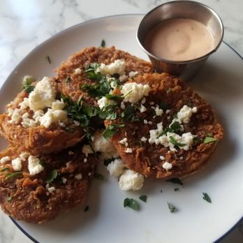 Breakfast At Barneys - Fried green tomatoes - Breakfast & Brunch Near Me - Atlanta, Georgia