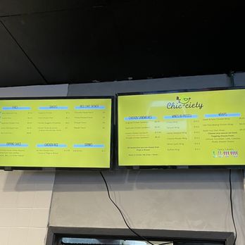 Chicciety - Current menu 10/26/23 - Chicken Shop Near Me - Walnut, California
