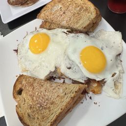 Corn beef Homemade Hash & Eggs