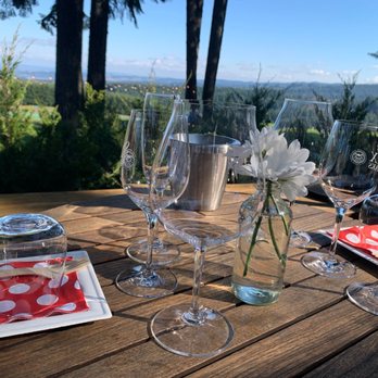 Six Peaks Winery - Deck view - Wineries Near Me - Hillsboro, Oregon Six Peaks Winery - Deck view - Wineries Near Me - Hillsboro, Oregon