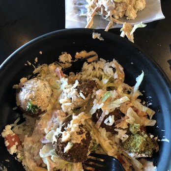 King David's Restaurant - Top blob is what I had to shovel off the top of my bowl. Minimum lettuce. Just no - Greek Near Me - Fayetteville, New York