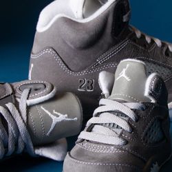 Nice Kicks - Neutral tones. Max drip. The Jordan Retro 5 'Wolf Grey' just dropped at NICE KICK