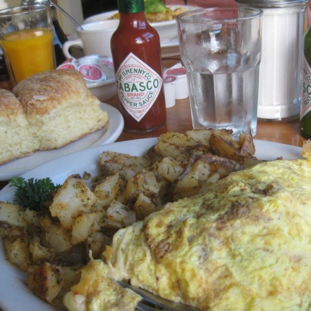 Golden Harvest Cafe - Cajun Omelet - Breakfast & Brunch Near Me - Eureka, California Golden Harvest Cafe - Cajun Omelet - Breakfast & Brunch Near Me - Eureka, California