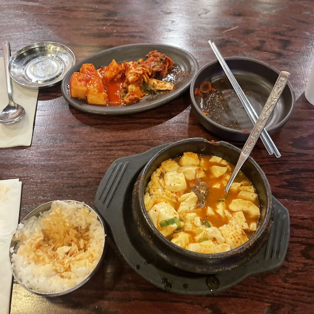 Tosokchon - beef tofu soup, forgot to take a pic before i started eating lol - Korean Near Me - Annandale, Virginia Tosokchon - beef tofu soup, forgot to take a pic before i started eating lol - Korean Near Me - Annandale, Virginia
