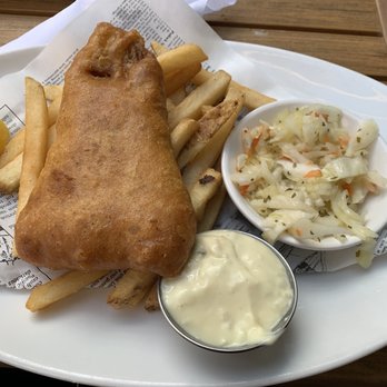The Pickle Barrel - Fish and chips (half) - Canadian (New) Near Me - Pickering, Ontario The Pickle Barrel - Fish and chips (half) - Canadian (New) Near Me - Pickering, Ontario