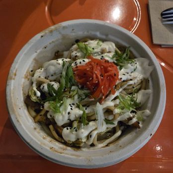 Kenji's - Fried Don't noodle w/ grilled chicken - Barbeque Near Me - Reno, Nevada