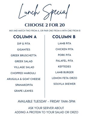 Menu photo 2 Hellenic Greek Kitchen Charlotte, NC