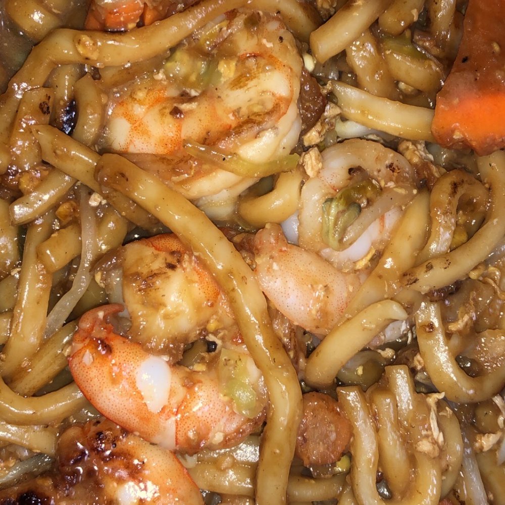 SHINthai - My udon noodles with shrimp - Thai Near Me - Royal Oak, Michigan