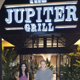 ROSARIO S. CASSATA AND CAROLYN AT THE JUPITER GRILL AT HARBOURSIDE SHOPPES IN JUPITER FLORIDA. ROSARIO S. CASSATA AND CAROLYN AT THE JUPITER GRILL AT HARBOURSIDE SHOPPES IN JUPITER FLORIDA.