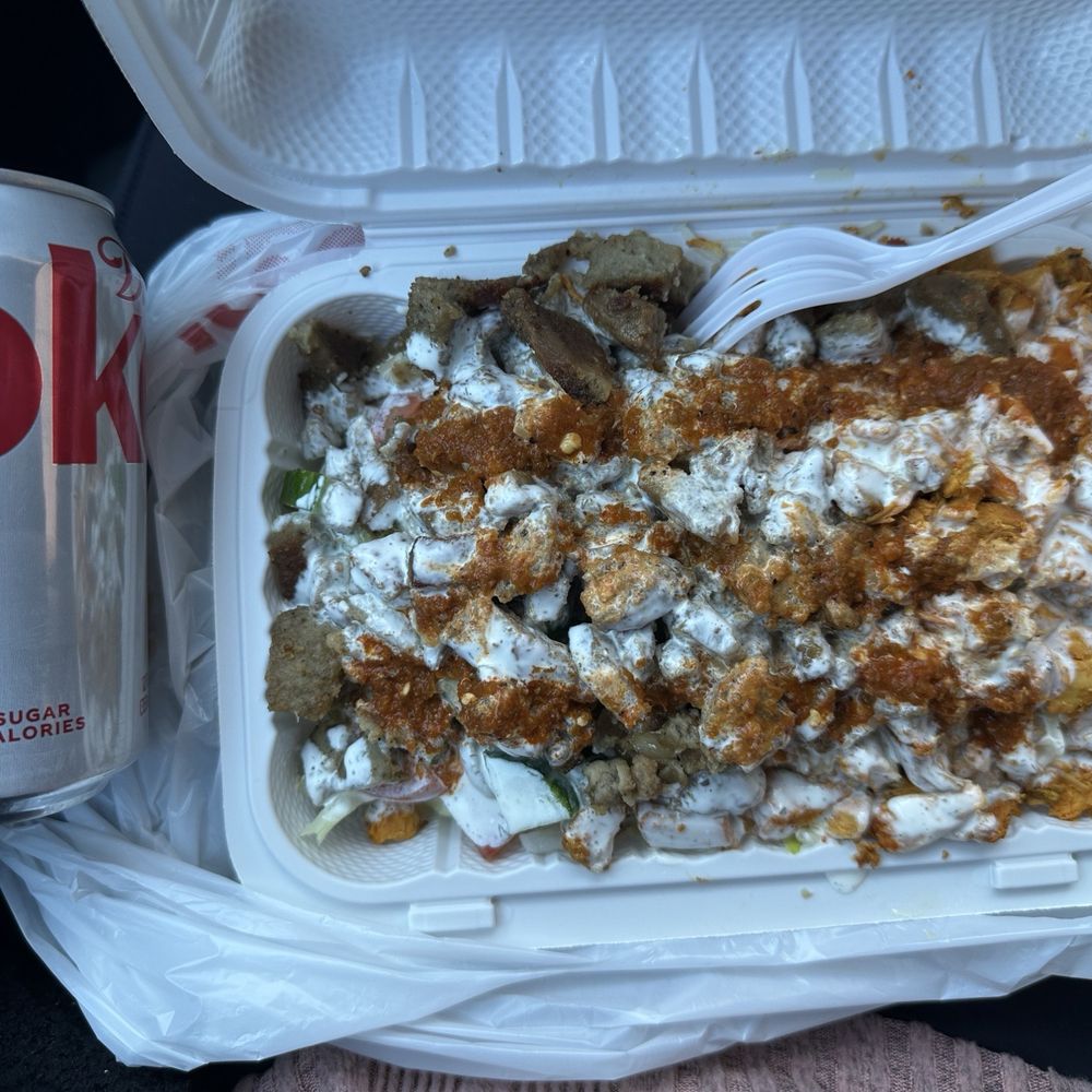 Halal Brothers - 3. Combo Over Rice Platter - Middle Eastern Near Me - Silver Spring, Maryland Halal Brothers - 3. Combo Over Rice Platter - Middle Eastern Near Me - Silver Spring, Maryland