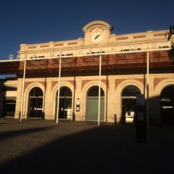 Gare de Perpignan - View of Eastern entrance of the station.  Captured early in the morning.