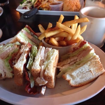 Foxy's Restaurant - Turkey club with no tomatoes and a side of fries. - Diners Near Me - Glendale, California Foxy's Restaurant - Turkey club with no tomatoes and a side of fries. - Diners Near Me - Glendale, California