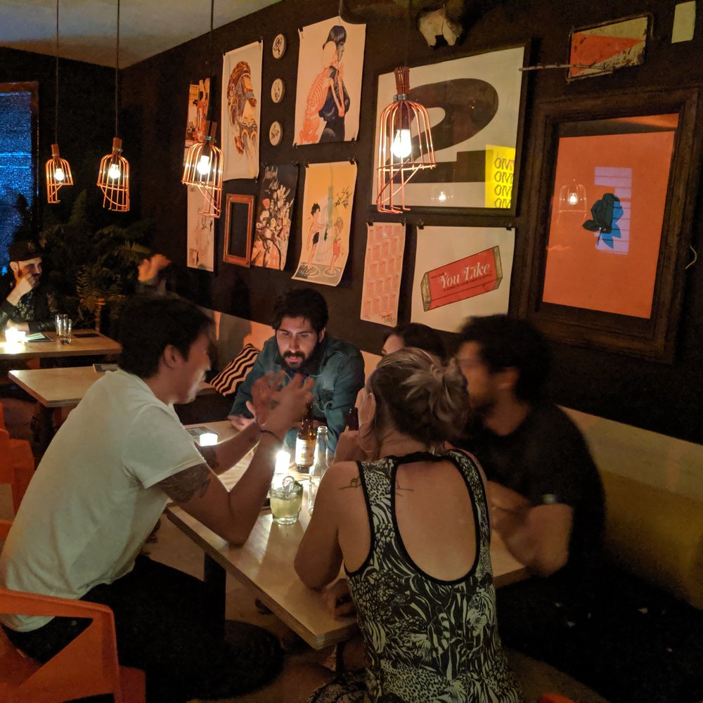 Convivio - nice atmosphere at night - Shared Office Spaces Near Me - Oaxaca, OAX