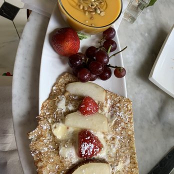 Shoogie Boogies - Crepe and butternut squash soup - Modern European Near Me - Sarasota, Florida